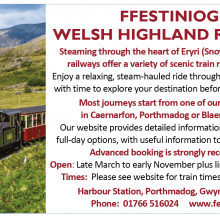 Ffestiniog & Welsh Highland Railways